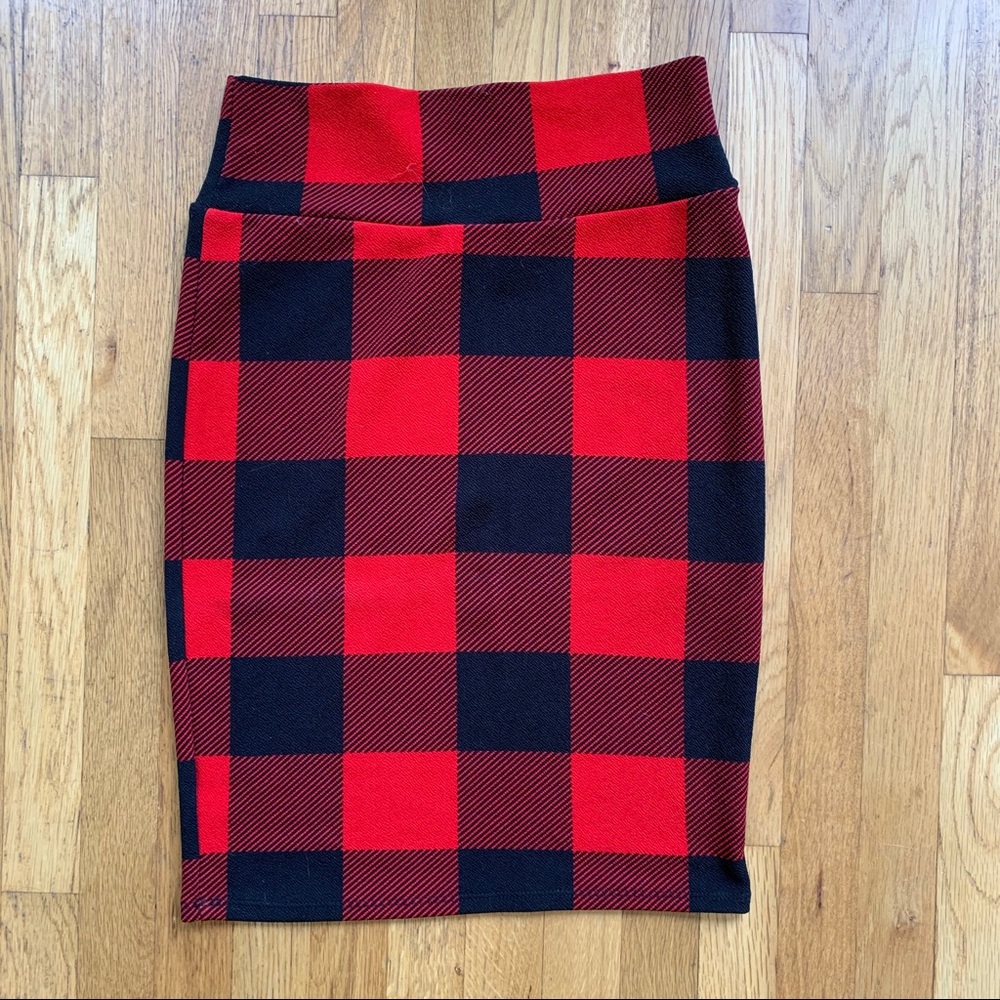 LuLaRoe Cassie Skirt - Buffalo Check
